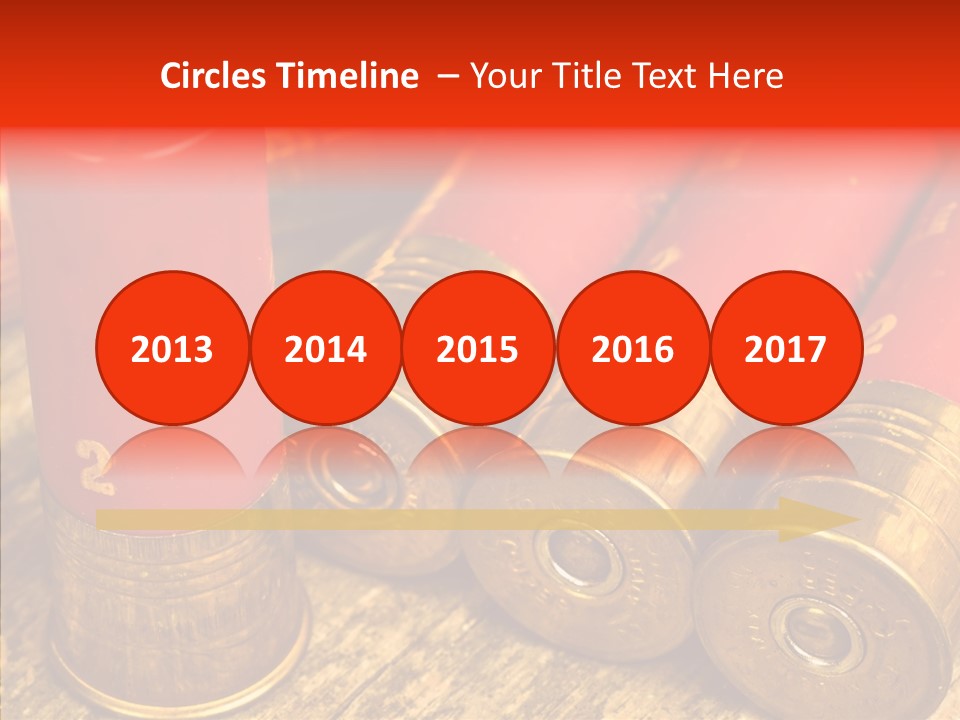 Bullet Fixture Cartridge PowerPoint Template