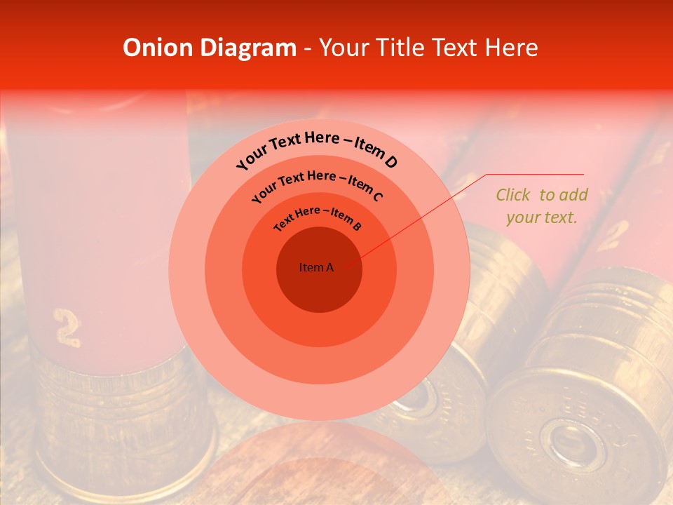 Bullet Fixture Cartridge PowerPoint Template