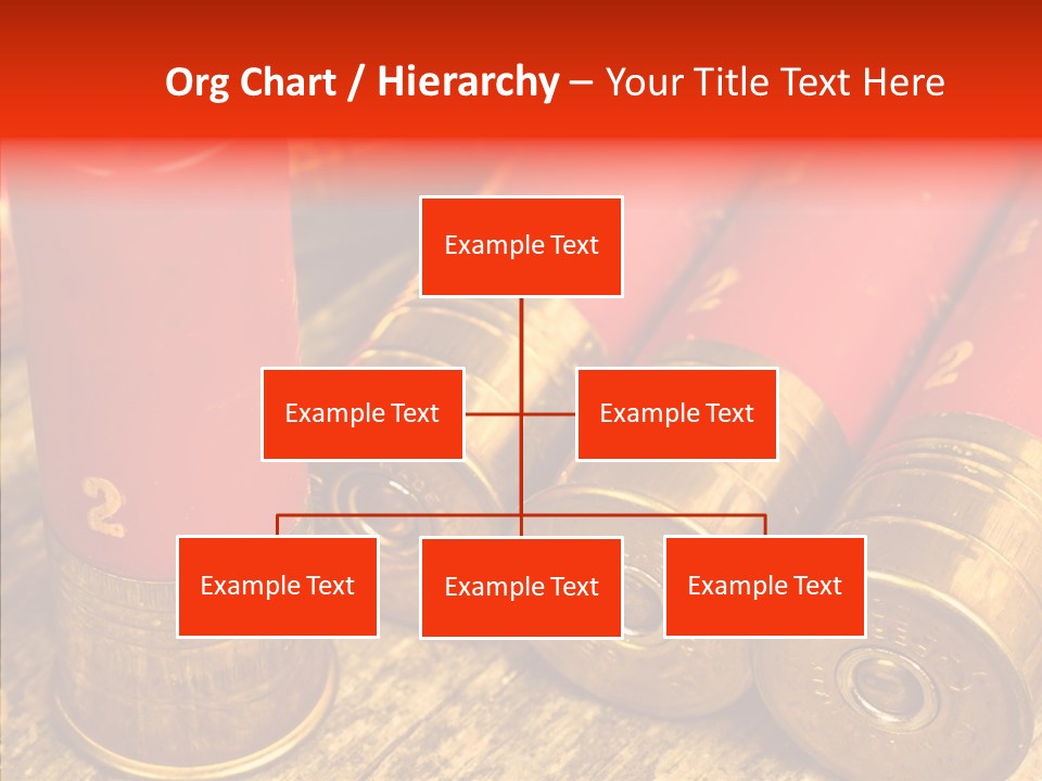 Bullet Fixture Cartridge PowerPoint Template
