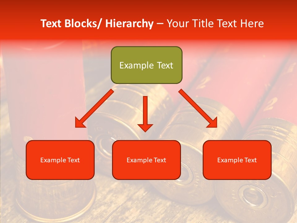 Bullet Fixture Cartridge PowerPoint Template