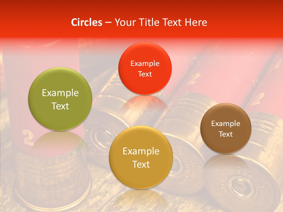 Bullet Fixture Cartridge PowerPoint Template