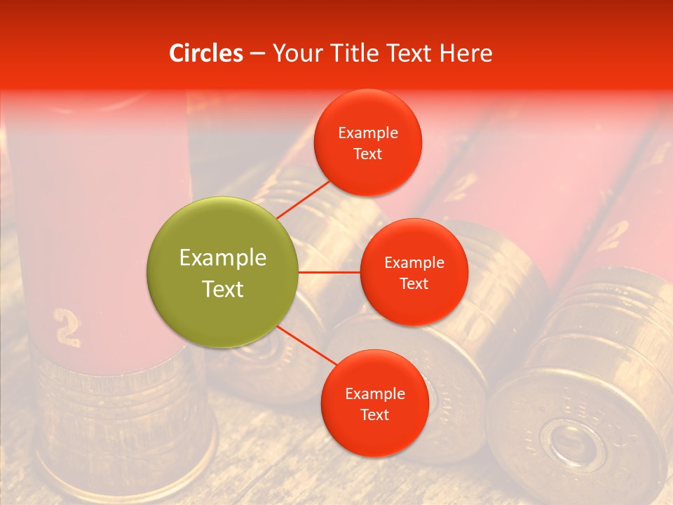 Bullet Fixture Cartridge PowerPoint Template