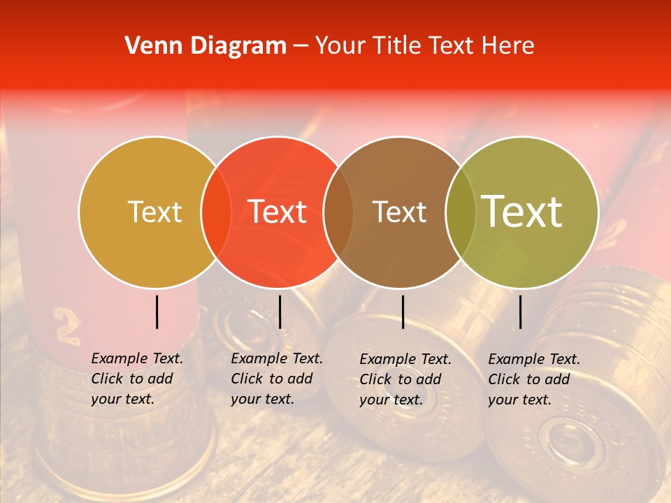 Bullet Fixture Cartridge PowerPoint Template