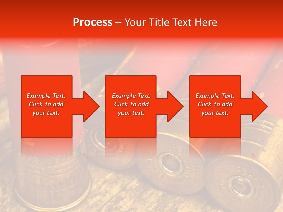Bullet Fixture Cartridge PowerPoint Template