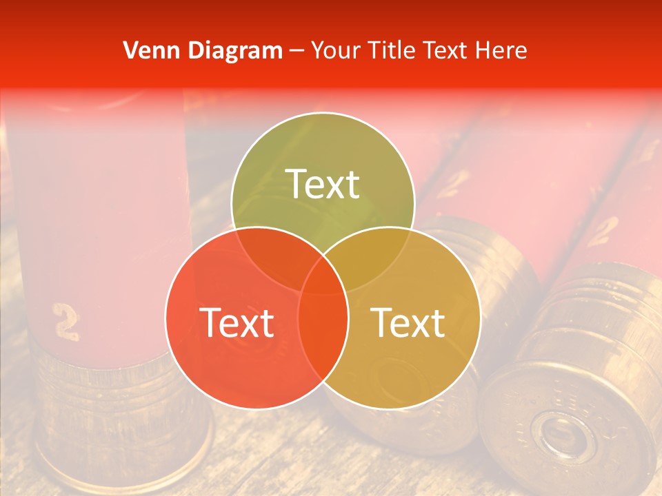Bullet Fixture Cartridge PowerPoint Template