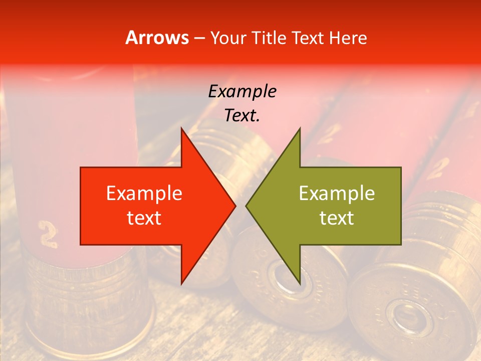 Bullet Fixture Cartridge PowerPoint Template