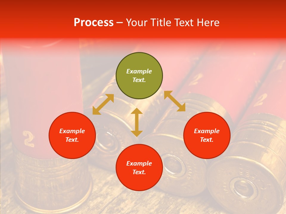 Bullet Fixture Cartridge PowerPoint Template