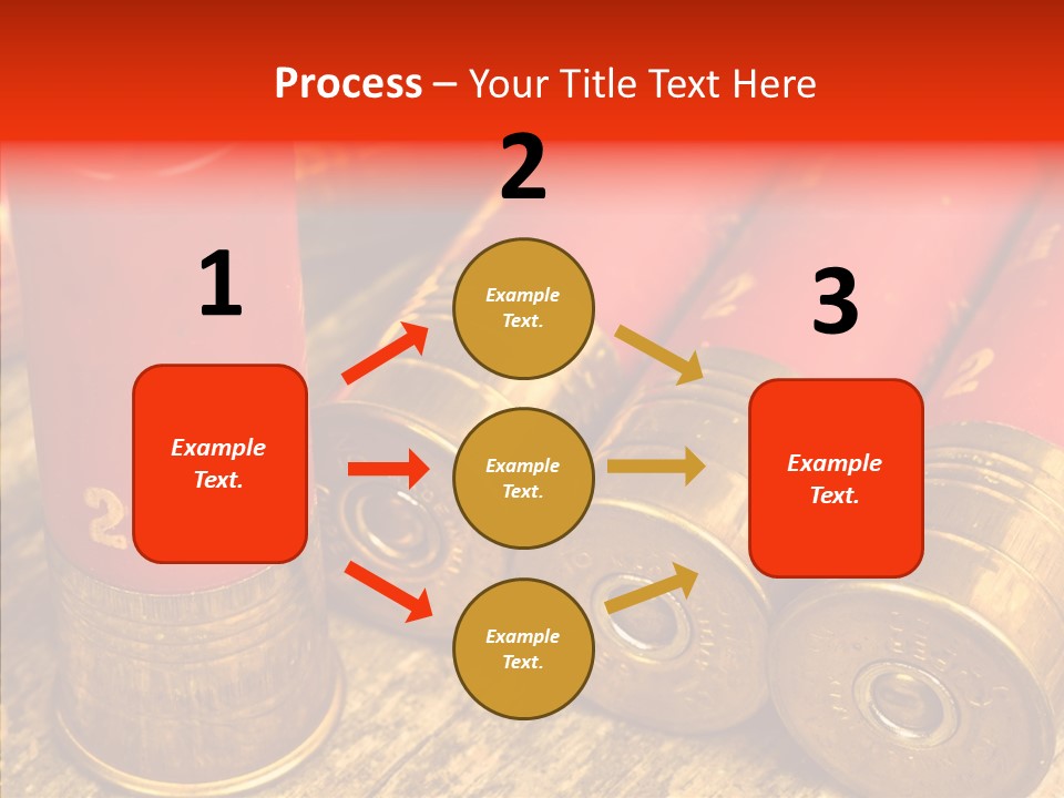 Bullet Fixture Cartridge PowerPoint Template