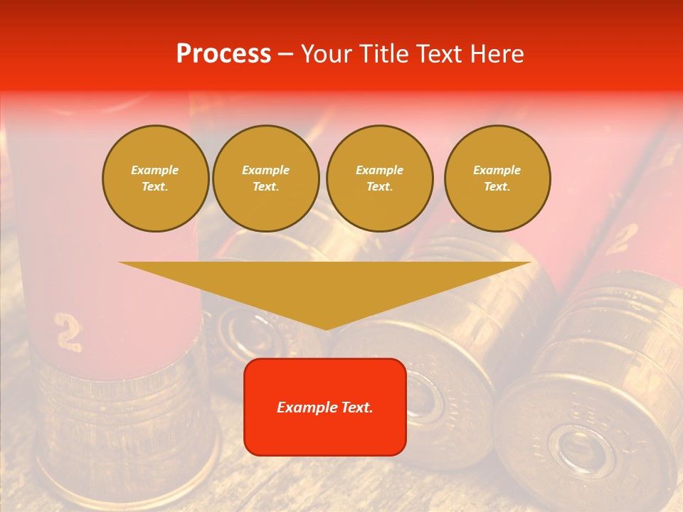 Bullet Fixture Cartridge PowerPoint Template