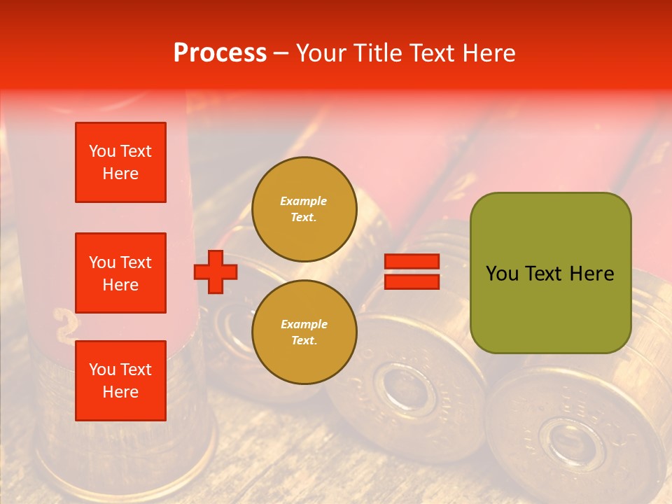 Bullet Fixture Cartridge PowerPoint Template