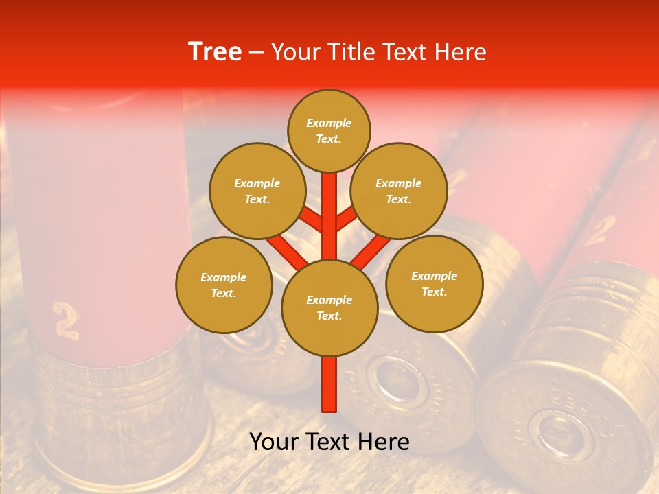 Bullet Fixture Cartridge PowerPoint Template