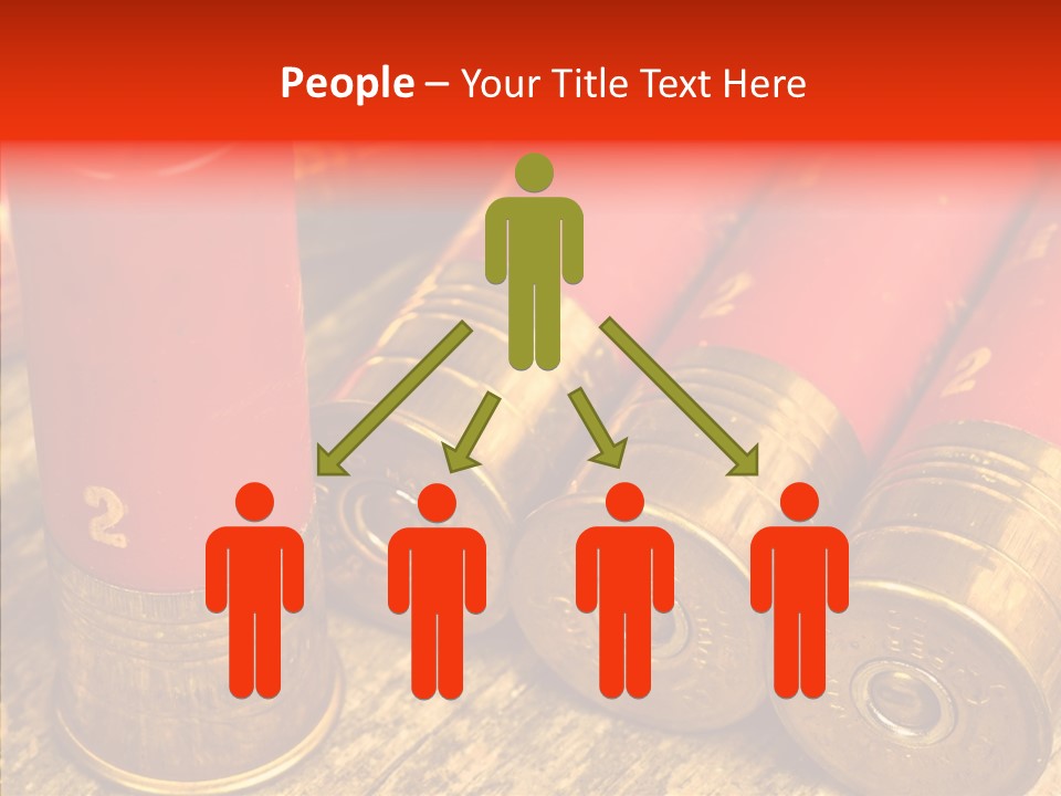 Bullet Fixture Cartridge PowerPoint Template