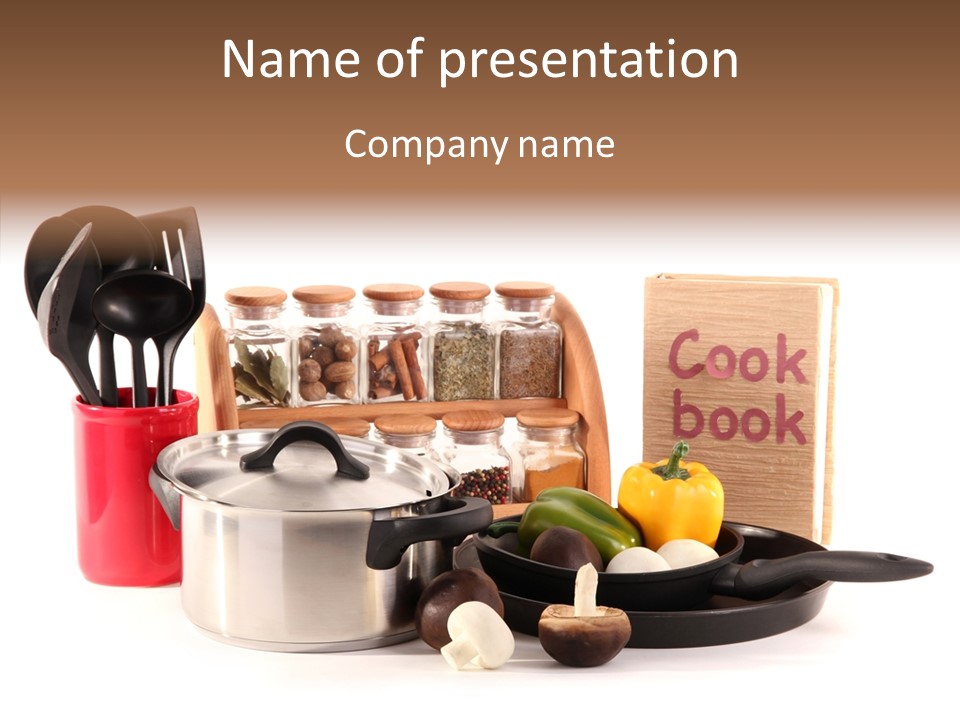 Preparation Lid Useful PowerPoint Template