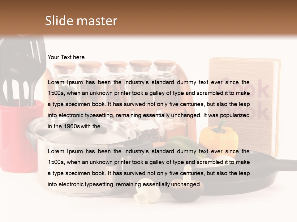 Preparation Lid Useful PowerPoint Template