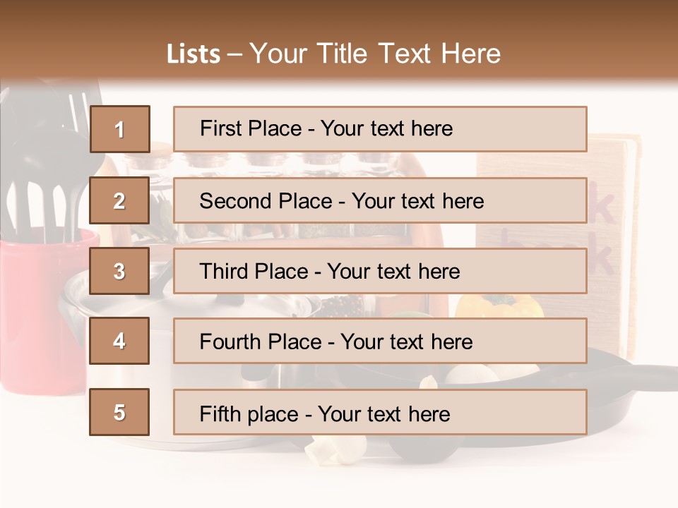 Preparation Lid Useful PowerPoint Template