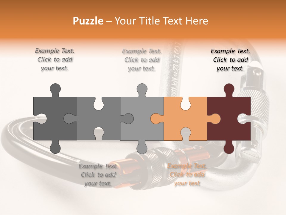 Steel Metal Link PowerPoint Template