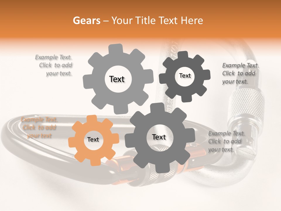 Steel Metal Link PowerPoint Template