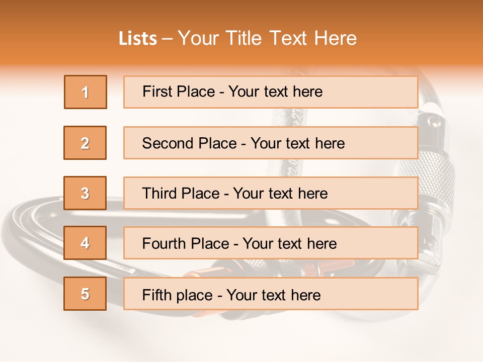 Steel Metal Link PowerPoint Template