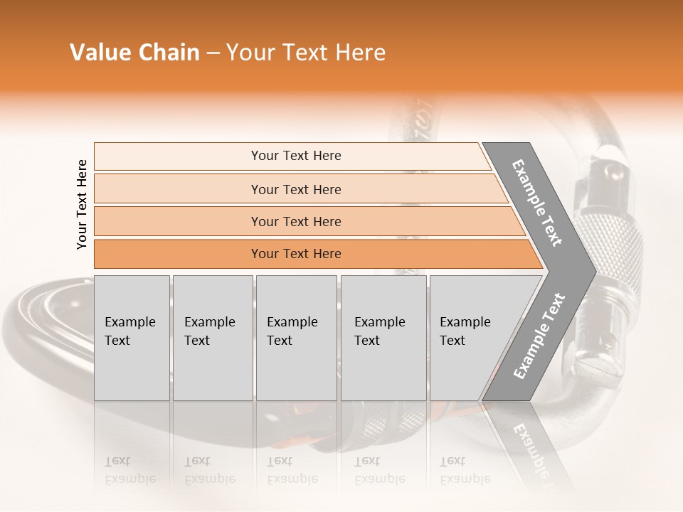 Steel Metal Link PowerPoint Template