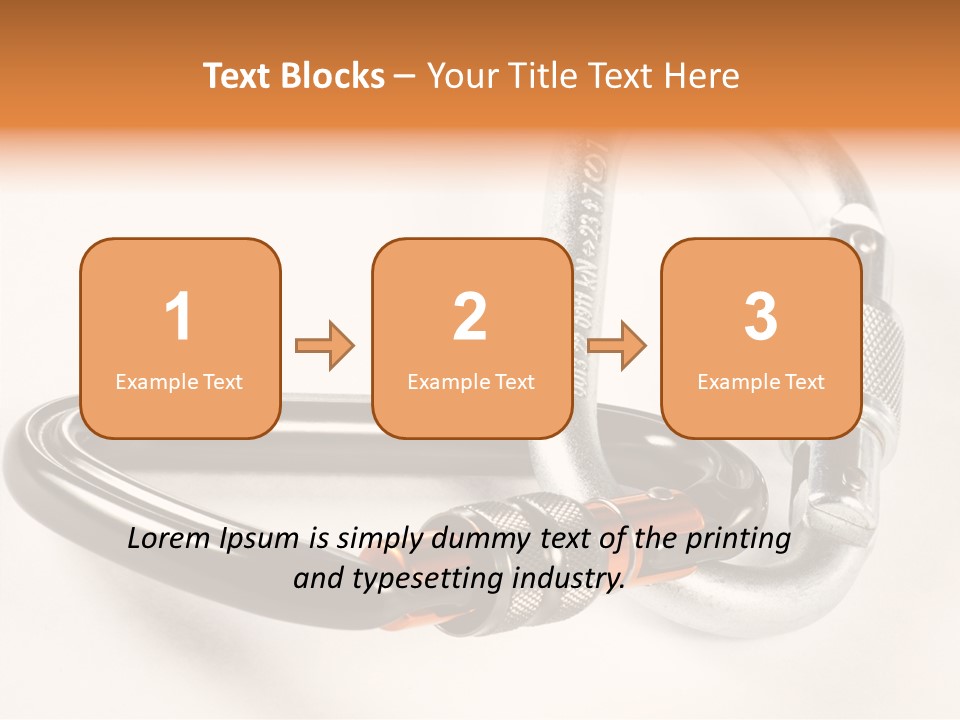 Steel Metal Link PowerPoint Template