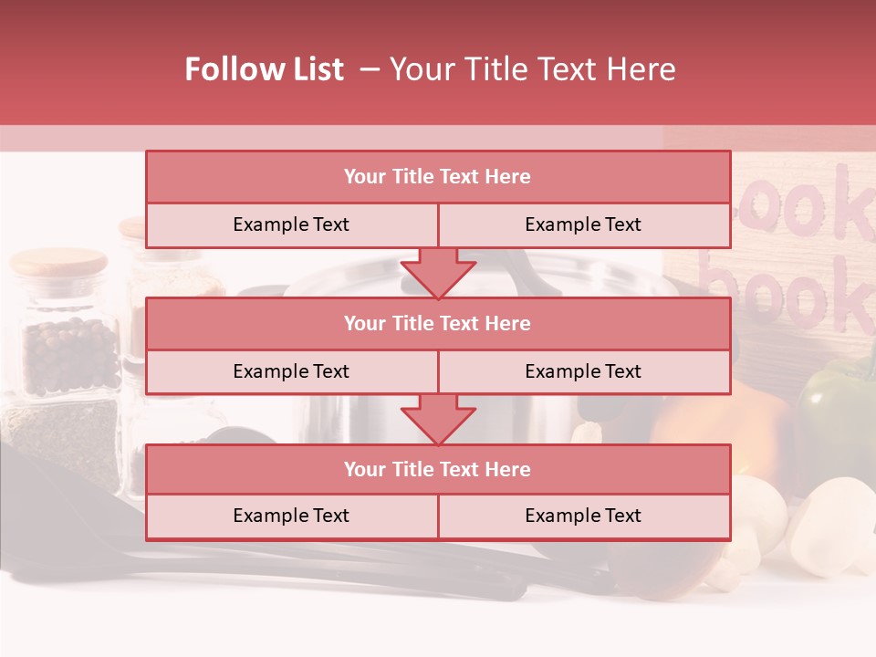 Preparation Cook Collection PowerPoint Template