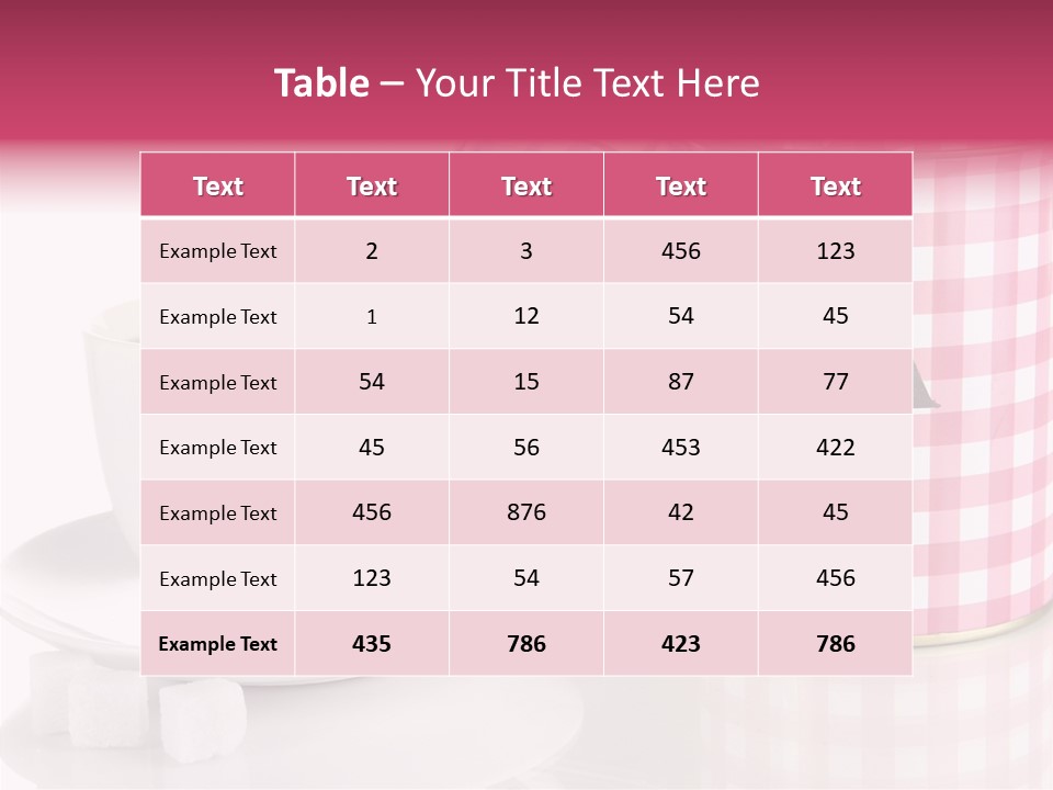 Home Season Close Up PowerPoint Template