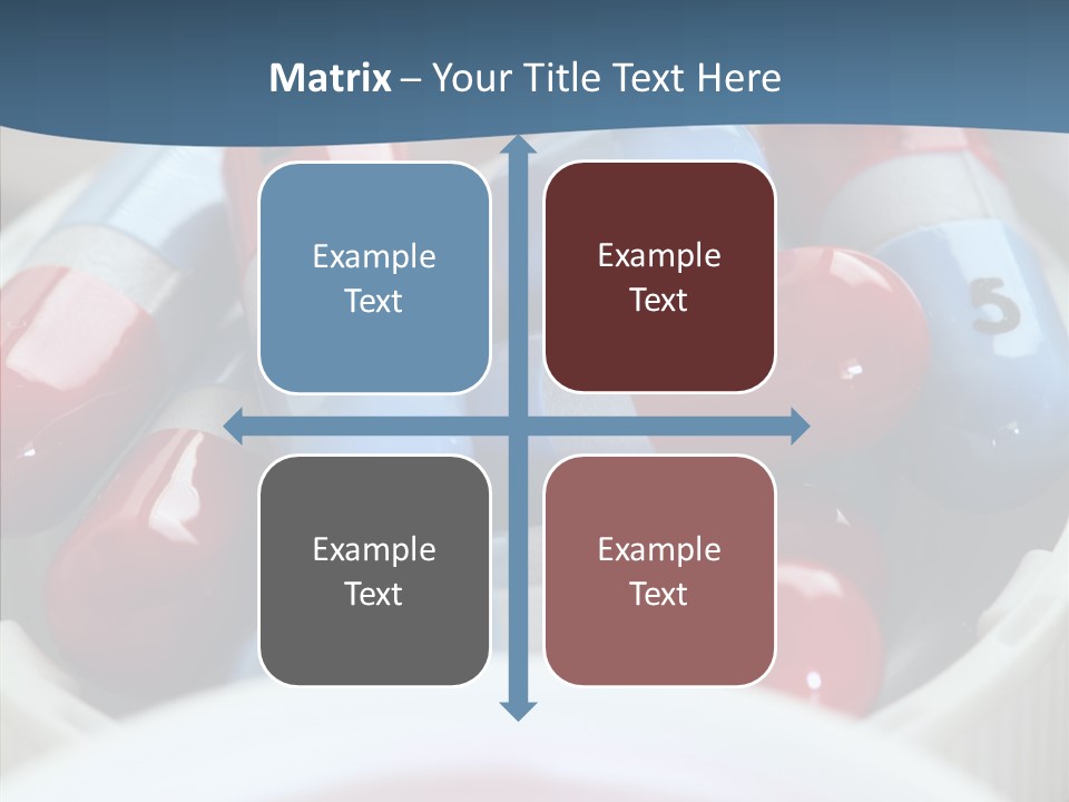 Health Care Bottle Prescription PowerPoint Template