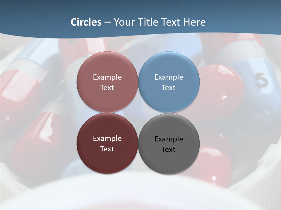 Health Care Bottle Prescription PowerPoint Template