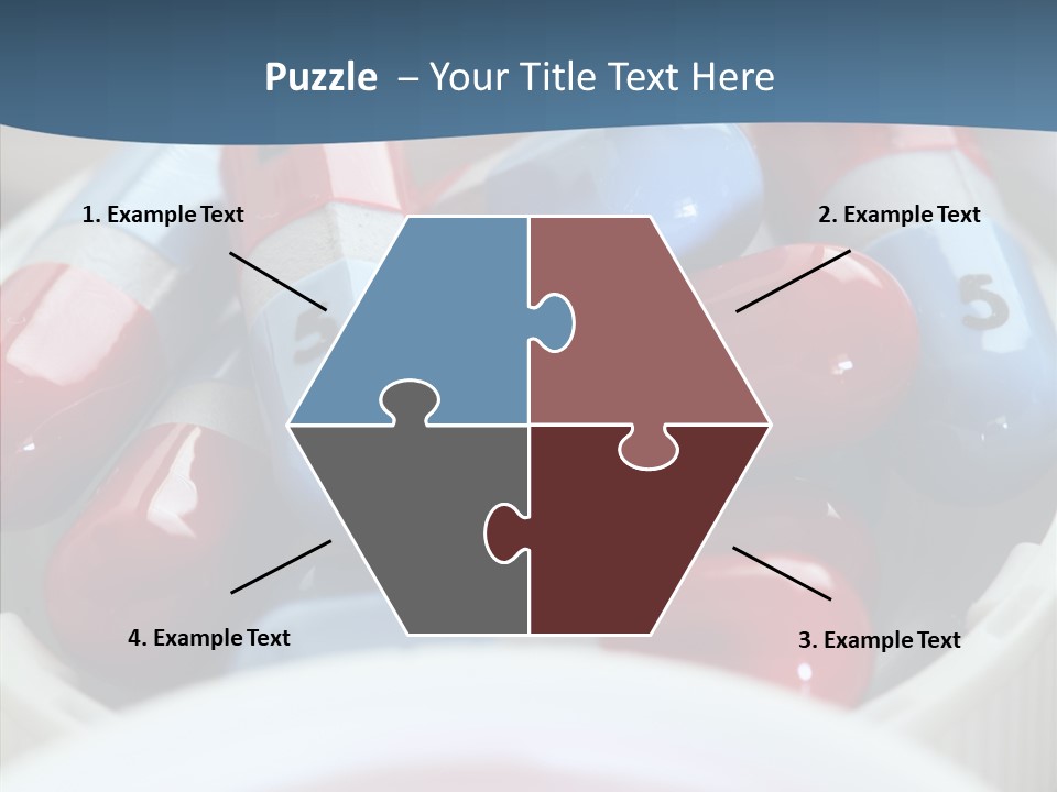 Health Care Bottle Prescription PowerPoint Template