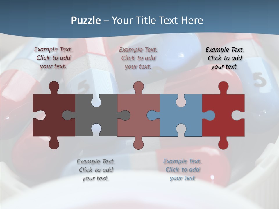 Health Care Bottle Prescription PowerPoint Template