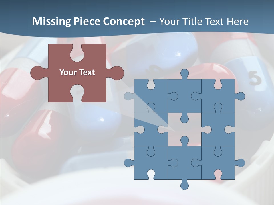 Health Care Bottle Prescription PowerPoint Template