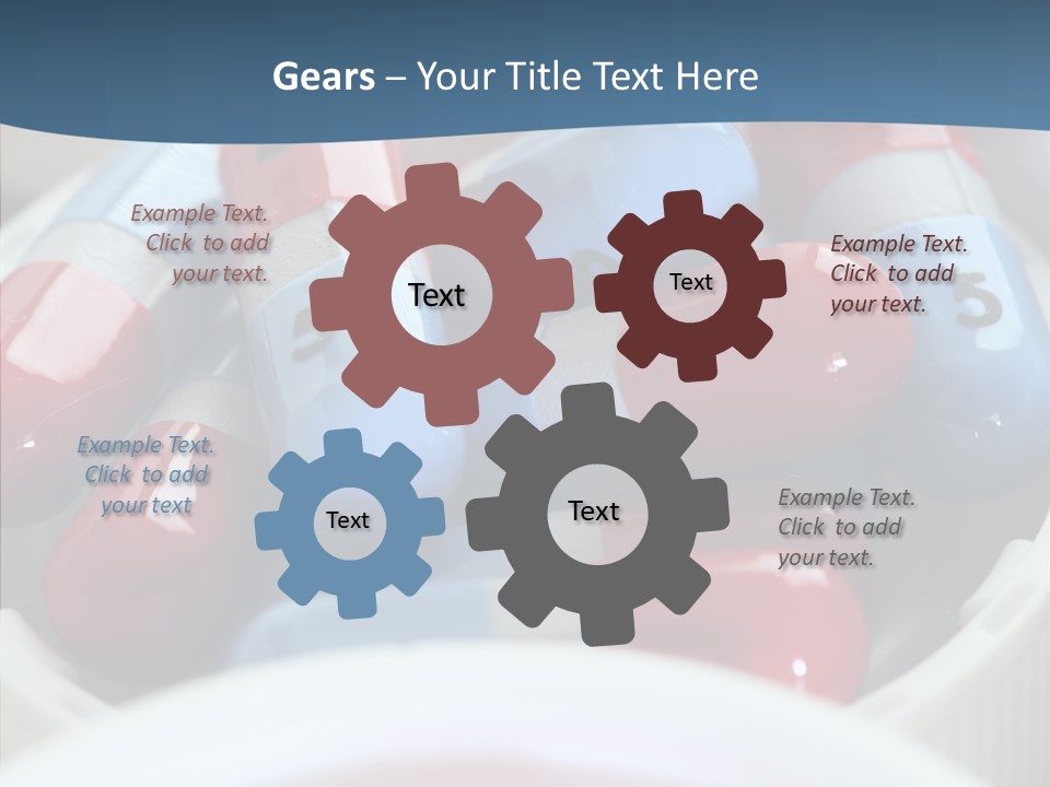 Health Care Bottle Prescription PowerPoint Template