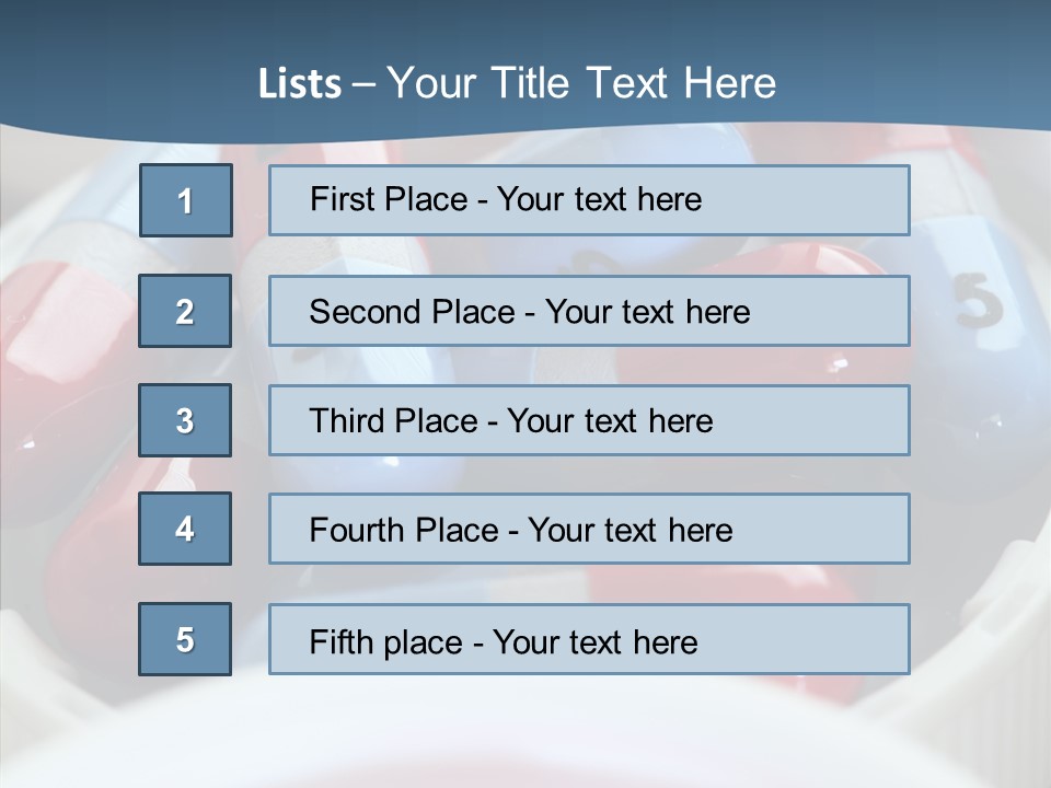 Health Care Bottle Prescription PowerPoint Template