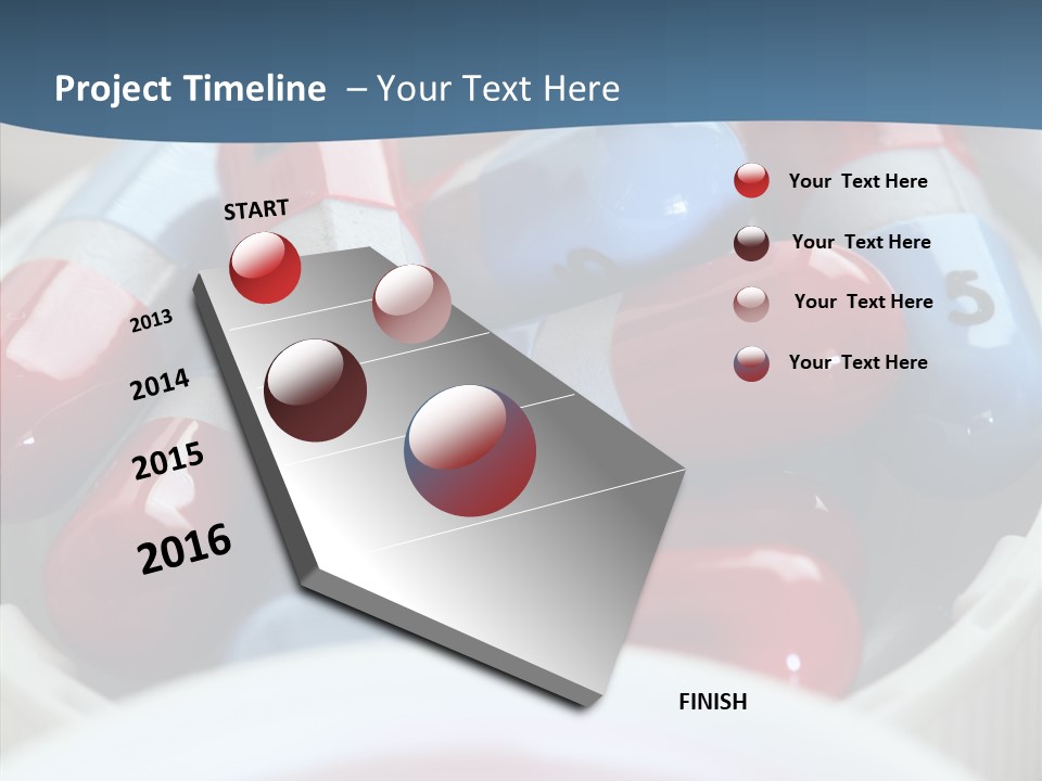 Health Care Bottle Prescription PowerPoint Template