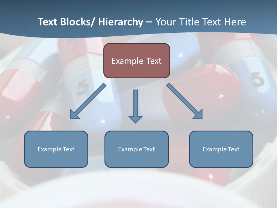 Health Care Bottle Prescription PowerPoint Template