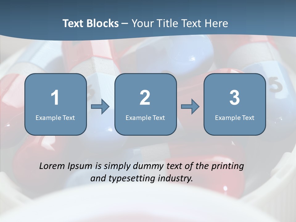 Health Care Bottle Prescription PowerPoint Template