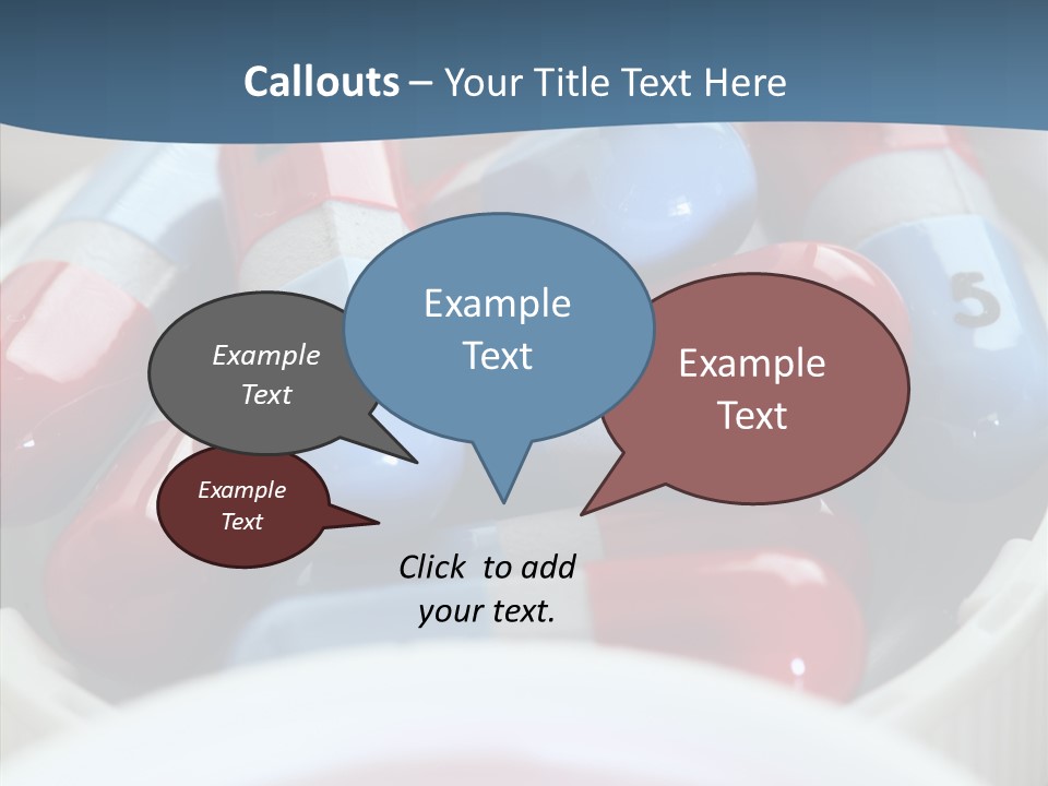 Health Care Bottle Prescription PowerPoint Template