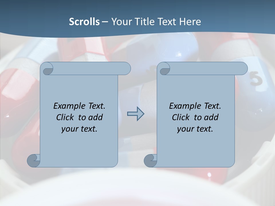 Health Care Bottle Prescription PowerPoint Template