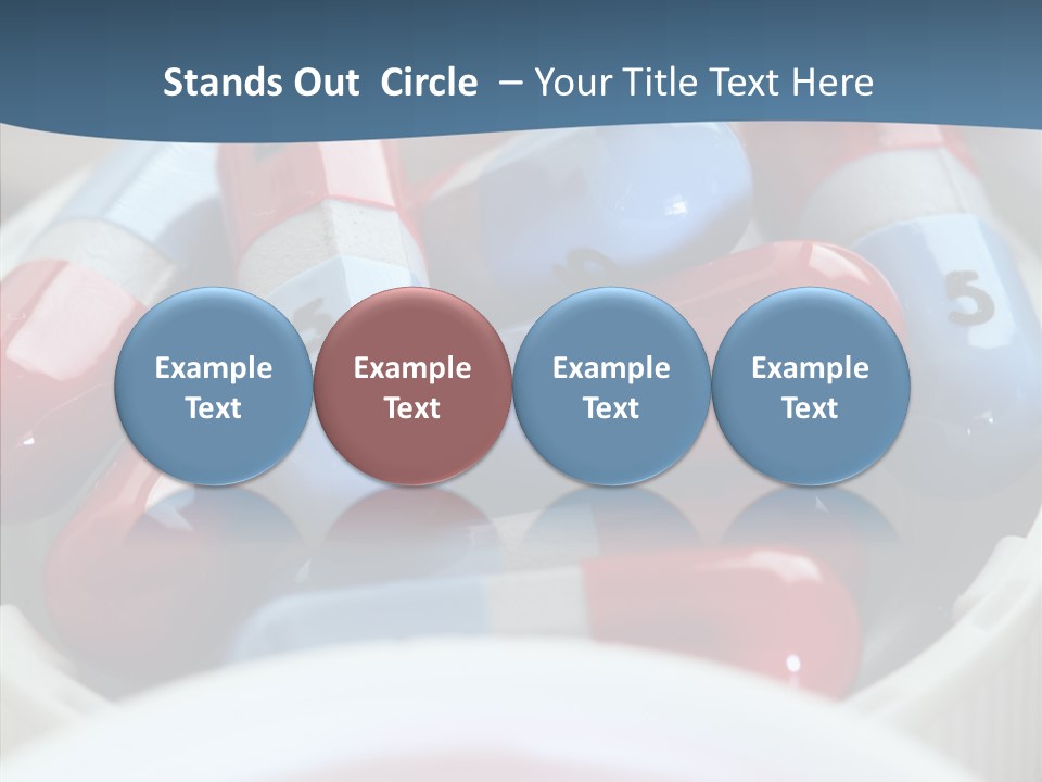 Health Care Bottle Prescription PowerPoint Template