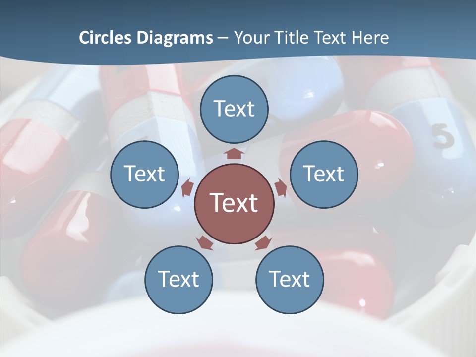 Health Care Bottle Prescription PowerPoint Template