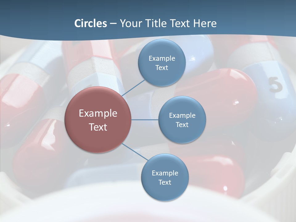 Health Care Bottle Prescription PowerPoint Template