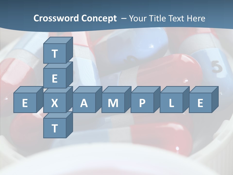Health Care Bottle Prescription PowerPoint Template