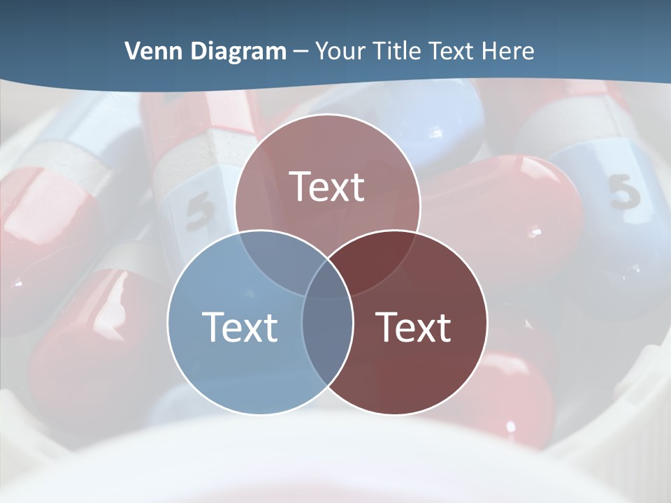 Health Care Bottle Prescription PowerPoint Template