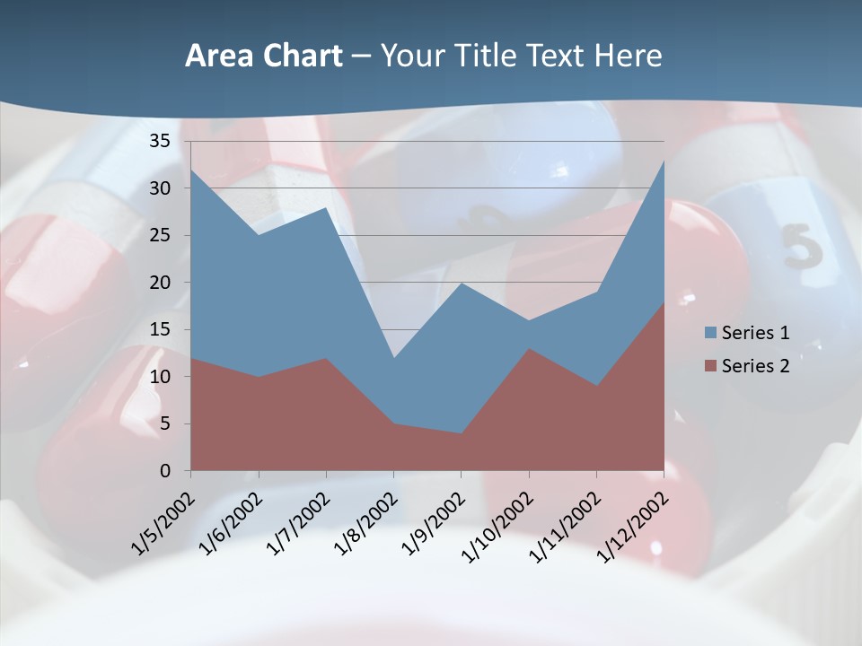Health Care Bottle Prescription PowerPoint Template