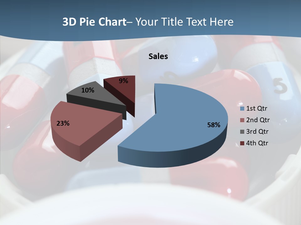 Health Care Bottle Prescription PowerPoint Template