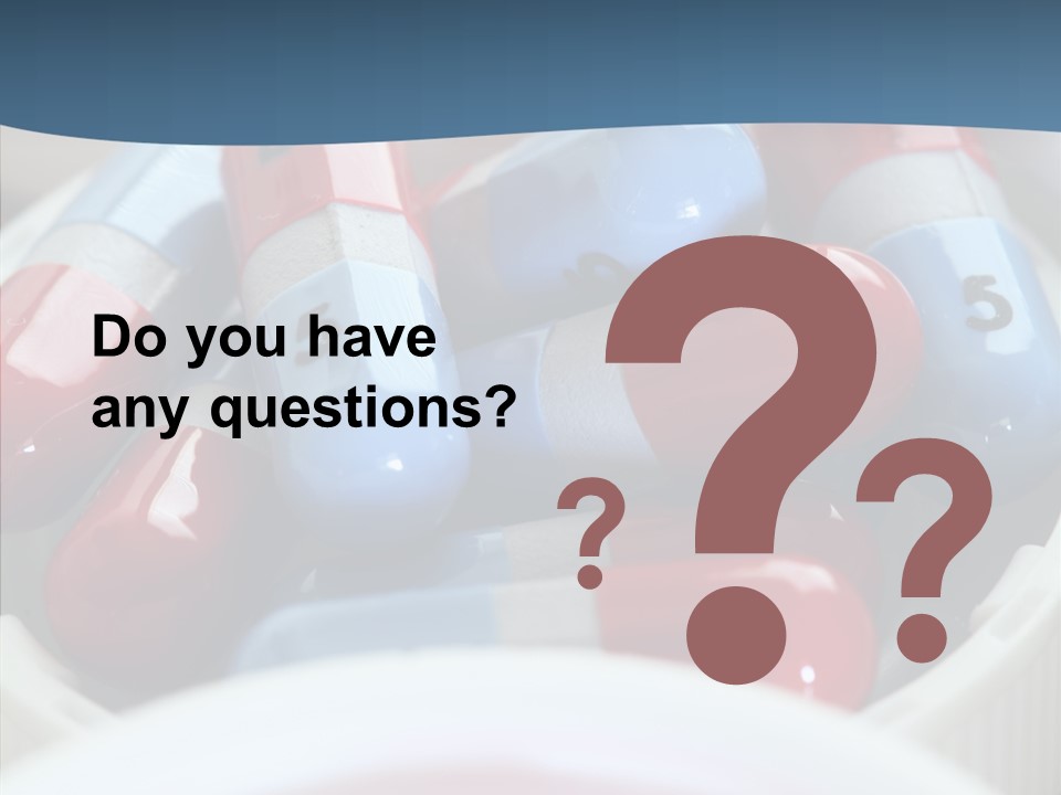 Health Care Bottle Prescription PowerPoint Template