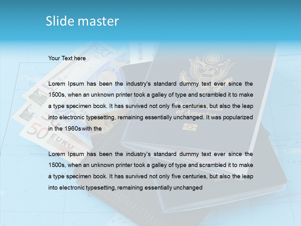 Cash Finance Credit PowerPoint Template