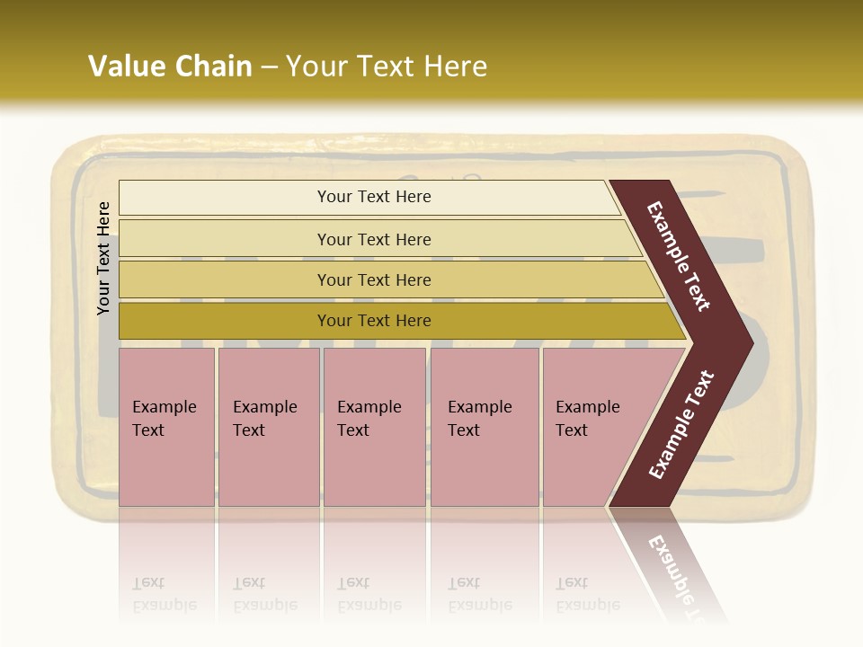 Plates Concept Number PowerPoint Template