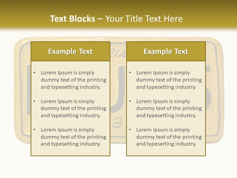 Plates Concept Number PowerPoint Template