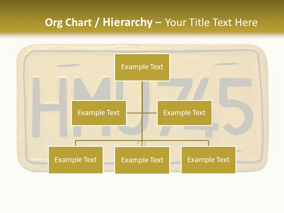Plates Concept Number PowerPoint Template